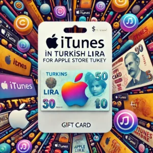 گیفت کارت لیر آیتونز اپل استور ترکیه