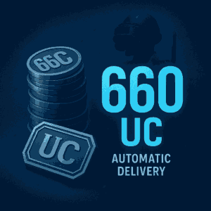 660 یوسی پابجی موبایل اتوماتیک با آیدی