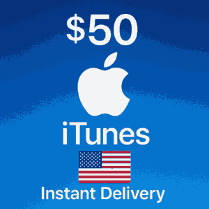 گیفت کارت 50 دلاری اپل ایتونز آمریکا