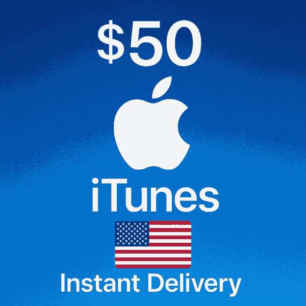 گیفت کارت 50 دلاری اپل ایتونز آمریکا