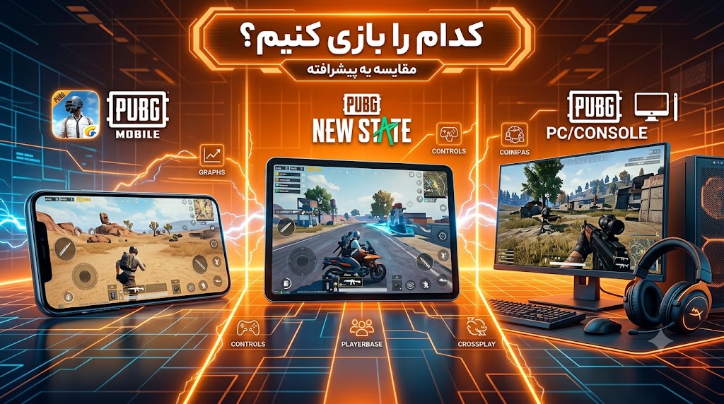 تفاوت PUBG Mobile، New State و PC؛ کدام را بازی کنیم؟